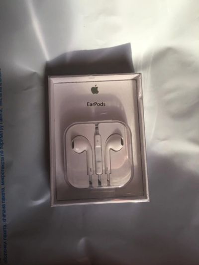 Лот: 9537496. Фото: 1. Наушники/гарнитура EarPods Apple. Красноярск