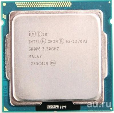 Лот: 13741408. Фото: 1. Intel Xeon E3-1270 v2 (аналог... Процессоры