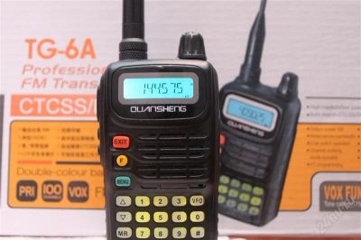 Лот: 910005. Фото: 1. Рация/Радиостанция QUANSHENG TG-6A... Рации, радиостанции
