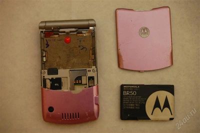 Лот: 2058891. Фото: 1. Motorola v3i pink. Кнопочные мобильные телефоны