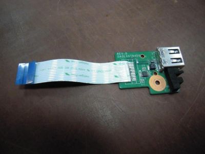 Лот: 8014095. Фото: 1. Usb порт на шлейфе. к ноутбуку... Шлейфы, кабели, переходники