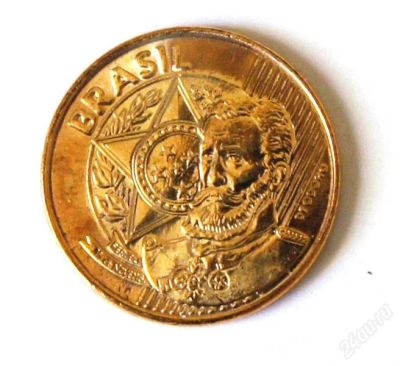 Лот: 2861645. Фото: 1. Бразилия. 25 сентаво 2010 г.(646... Америка