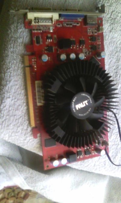 Лот: 6859287. Фото: 1. Palit GeForce 9600GT 650Mhz PCI-E... Видеокарты