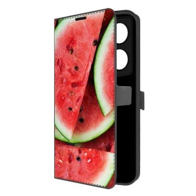 Лот: 25543326. Фото: 1. Чехол Krutoff Eco Book "Арбуз... Чехлы, бамперы