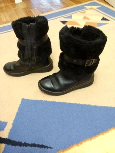 Лот: 8507783. Фото: 1. Детские сапоги, зимние, 34 размер. Сапоги