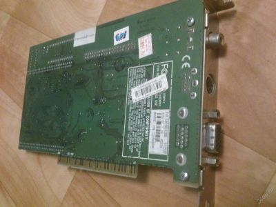 Лот: 3005674. Фото: 1. Видеокарта ATI 3D Rage II+DVD... Видеокарты