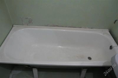 Лот: 2953750. Фото: 1. Ванная белая стальная б/у. Ванны и комплектующие