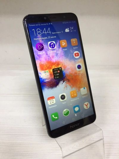 Лот: 14180883. Фото: 1. Смартфон Honor 7A Pro Black (AUM-L29... Смартфоны