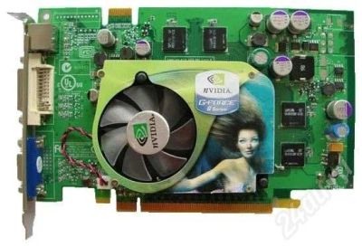 Лот: 426558. Фото: 1. Видеокарта GeForce 6600GT 128Mb... Видеокарты