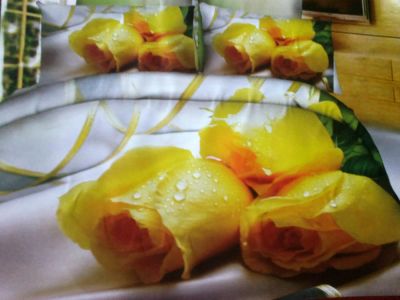 Лот: 8158558. Фото: 1. Постельное белье 3D 2-ух спальное... Постельное бельё