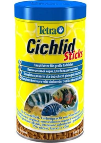 Лот: 5336193. Фото: 1. Корм Tetra Cichlid Sticks для... Корма