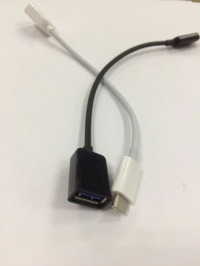 Лот: 10175655. Фото: 1. OTG Кабель Переходник USB - Type... Шлейфы, кабели, переходники