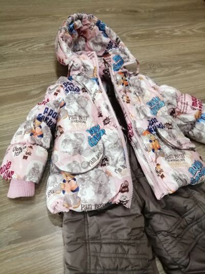 Лот: 3275129. Фото: 1. Зимний костюм Bilemi на девочку. Верхняя одежда