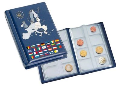 Лот: 3402830. Фото: 1. Альбом Numis Pocket EURO, с листами... Аксессуары, литература