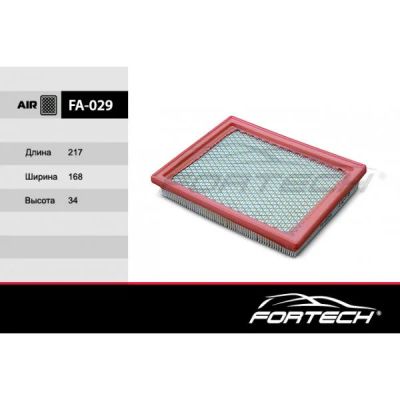 Лот: 16114833. Фото: 1. FA-029 FORTECH Ф\ возд \1140778... Другое (автозапчасти)