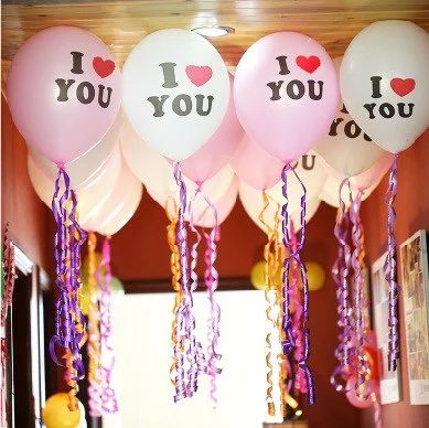Лот: 7359791. Фото: 1. Гелиевые шарики "I love you". Воздушные шары