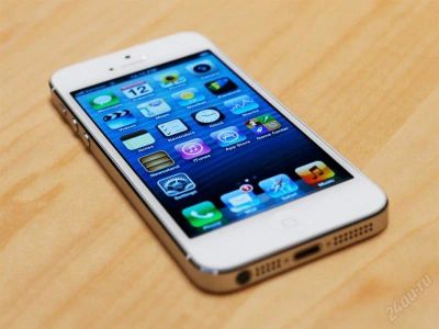 Лот: 2592138. Фото: 1. Apple iPhone 5 16Gb (белый). Полный... Смартфоны