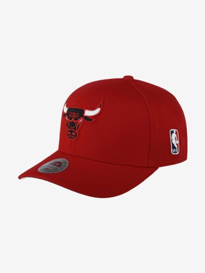 Лот: 22425298. Фото: 1. Бейсболка MITCHELL NESS MN-NBA-EU127-CHIBUL-RED... Другое (спортивная одежда)