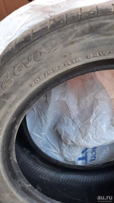 Лот: 17707552. Фото: 1. Hankook ventus v12 evo 205/55... Шины