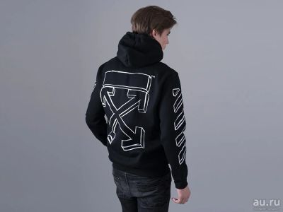 Лот: 16010113. Фото: 1. Худи OFF-WHITE (11653). Свитеры, толстовки, худи