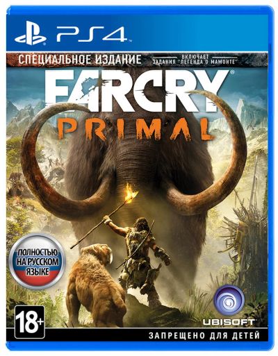 Лот: 9270338. Фото: 1. Far Cry Primal Специальное издание... Игры для консолей