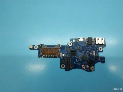 Лот: 17664644. Фото: 1. Б/У плата с разъемами USB, Audio... Печатные платы
