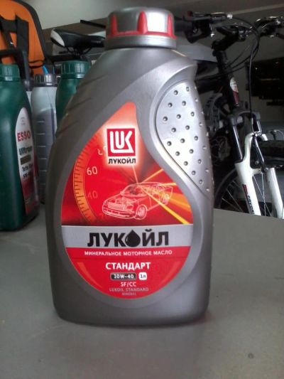 Лот: 5287242. Фото: 1. Масло Лукойл 10w40 1л. Масла, жидкости