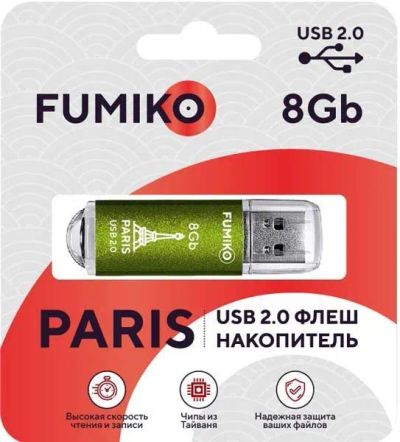 Лот: 22147668. Фото: 1. FLASH DRIVE FUMIKO PARIS USB 2... USB-флеш карты
