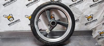 Лот: 22463306. Фото: 1. Колесо переднее обод Yamaha Zeal... Запчасти