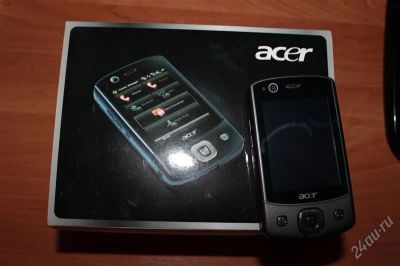 Лот: 1636993. Фото: 1. Коммуникатор 2-х симочный Acer... Смартфоны