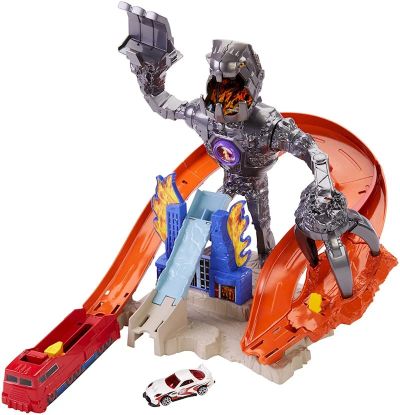 Лот: 11895139. Фото: 1. Набор Hot Wheels Атака Нитробота... Конструкторы