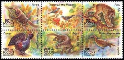 Лот: 1266360. Фото: 1. 1997 (376) фауна животный мир... Марки