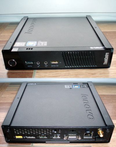 Лот: 16676221. Фото: 1. Мини пк, неттоп Lenovo M73 Tiny. Компьютеры в сборе