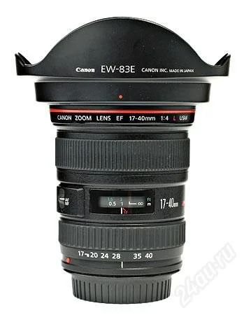 Лот: 1471426. Фото: 1. CANON EF 17-40 mm f/4 L USM. Объективы