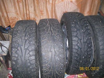 Лот: 1470235. Фото: 1. 185/70 R14 HANKOOK зима срочно... Шины