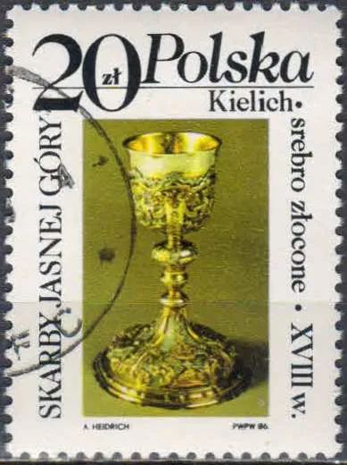 Лот: 25054356. Фото: 1. 1986. Польша. Празднование Успения... Марки