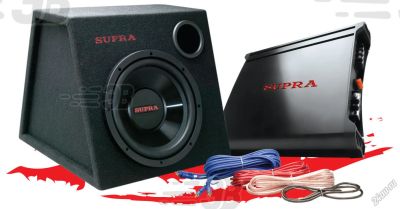 Лот: 6724773. Фото: 1. Сабвуферный комплект Supra SSP-120... Сабвуферы
