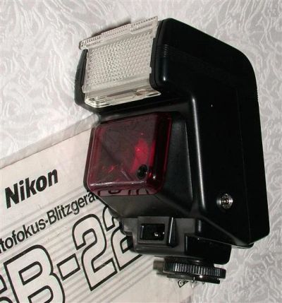 Лот: 1340782. Фото: 1. Фотовспышка Nikon SB-22 c поворотной... Вспышки, осветители, рассеиватели