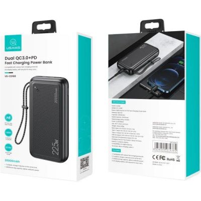 Лот: 22145067. Фото: 1. Power bank USAMS PB56 US-CD151... Внешние, портативные аккумуляторы для смартфонов (Power bank)