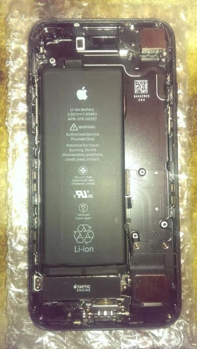 Лот: 7529613. Фото: 1. Корпус Iphone 7 onix black в сборе... Корпуса, клавиатуры, кнопки