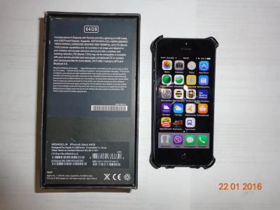 Лот: 6796070. Фото: 1. iPhone 5 64Gb. Смартфоны