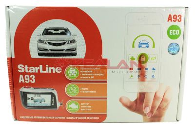 Лот: 12277296. Фото: 1. StarLine A93 ECO автосигнализация... Автомобильные сигнализации
