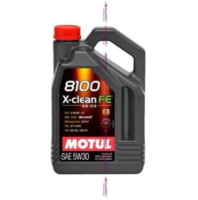 Лот: 14229877. Фото: 1. Motul 8100 X-Clean FE 5W30 Масло... Масла, жидкости
