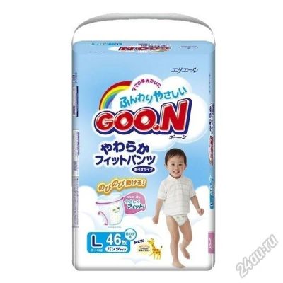 Лот: 5751256. Фото: 1. Японские трусики Goo.N для мальчика... Детская гигиена