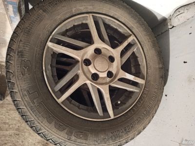 Лот: 17450201. Фото: 1. Диски LS с шинами Amtel Planet... Шины на дисках