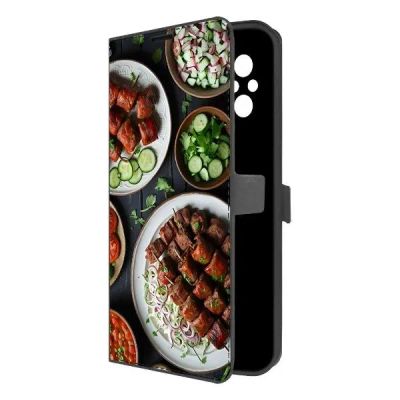 Лот: 25541814. Фото: 1. Чехол Krutoff Eco Book "Застолье... Чехлы, бамперы