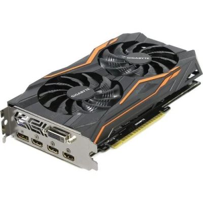 Лот: 16661216. Фото: 1. Gigabyte GeForce GTX 1050 G1 Gaming... Видеокарты