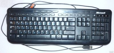 Лот: 17587151. Фото: 1. Клавиатура USB Microsoft Wired... Клавиатуры и мыши