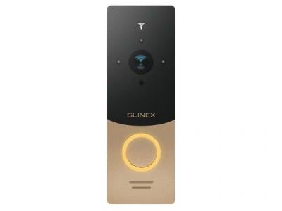 Лот: 24343345. Фото: 1. Slinex ML-20HD gold+silver Вызывная... Домофонные системы
