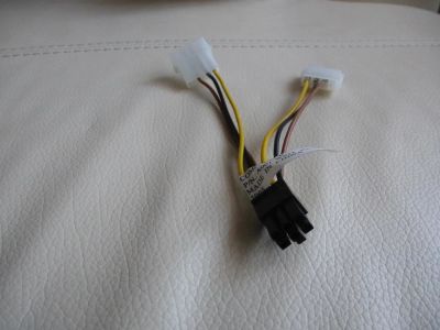 Лот: 10593599. Фото: 1. Переходник кабель питания 6 pin... Шлейфы, кабели, переходники